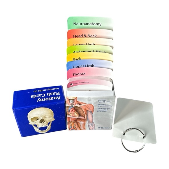 Anatomy Flash Cards: Anatomy on the Go - Cards, by Gilroy Anne M - Very Good - Picture 7 of 7